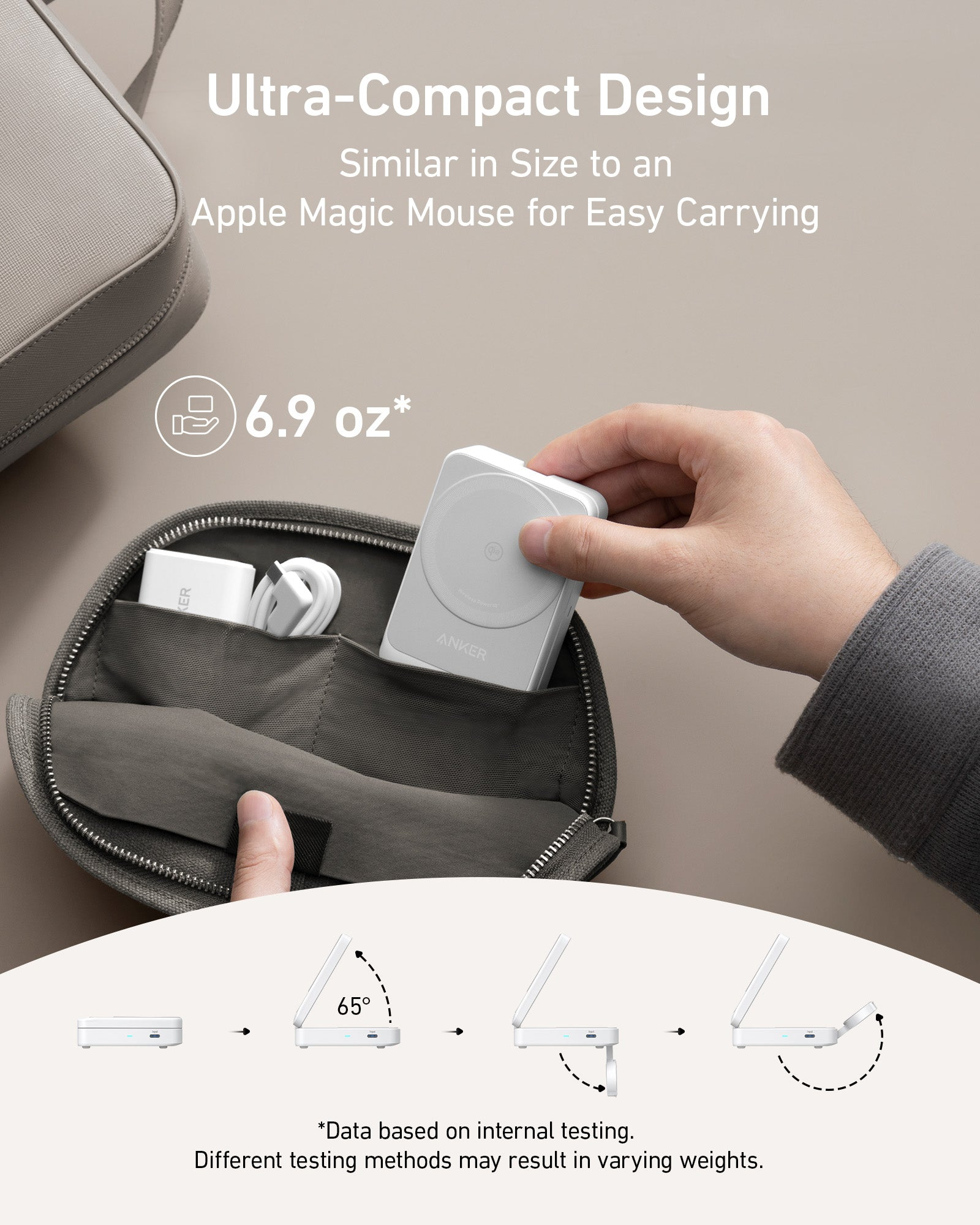 Anker MagGo Wireless Charging Station (15W, Foldable 3-in-1) Anker MagGo Wireless Charging Station (15W, Foldable 3-in-1)